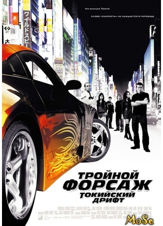 кино Тройной форсаж: Токийский дрифт (The Fast and the Furious: Tokyo Drift) 24.08.20