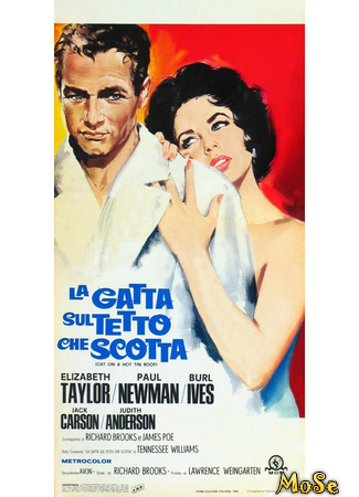 кино Кошка на раскалённой крыше (1958) (Cat on a Hot Tin Roof) 06.03.21