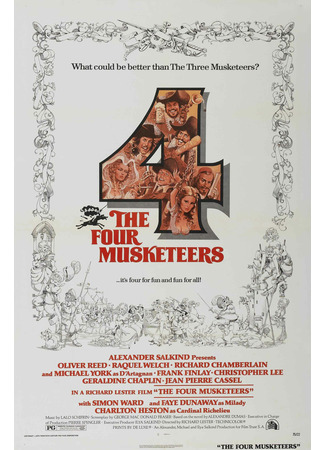 кино The Four Musketeers (Четыре мушкетера) 21.01.22