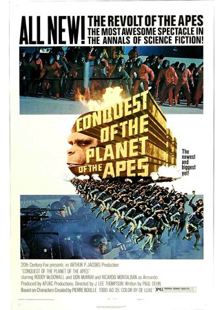 кино Conquest of the Planet of the Apes (Завоевание планеты обезьян) 11.11.23