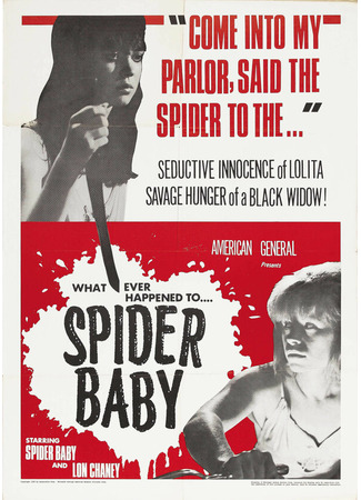 кино Паучонок, или Безумнейшая история из когда-либо расказанных (Spider Baby or, the Maddest Story Ever Told) 28.02.24