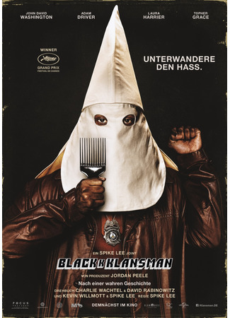 кино Чёрный клановец (BlacKkKlansman) 03.08.24